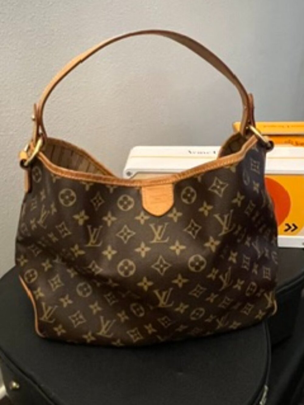 Louis Vuitton Delightful PM Monogram Hobo Bag Made in France - Authenticated
